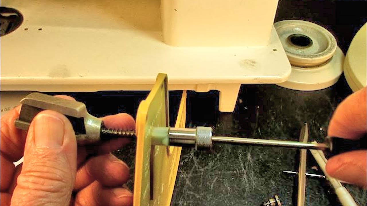 Adjust, Remove and Replace the Stitch Length Control on a Singer Model 237 Sewing Machine