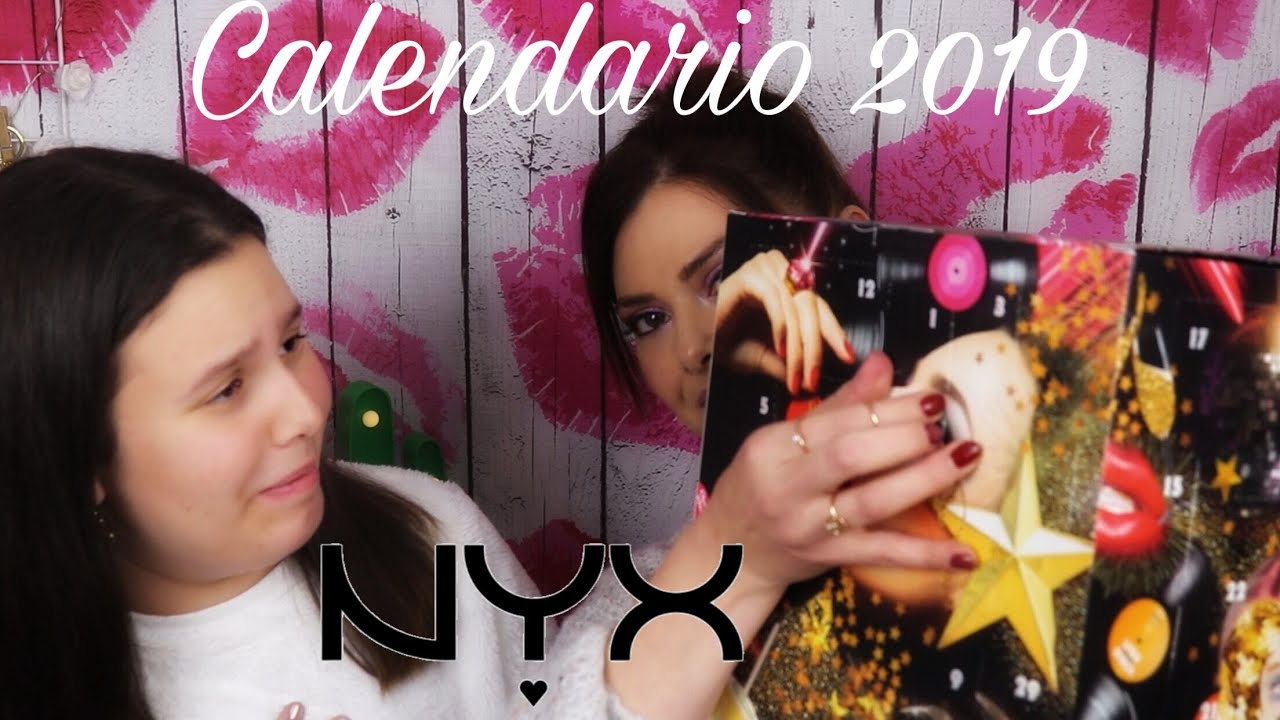 NYX calendario dell‘avvento 2019😍con 31 caselle Finito male😢