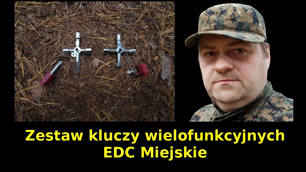 Zestaw kluczy wielofunkcyjnych (EDC Miejskie)