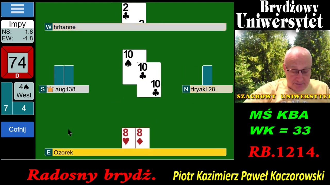 Radosny Brydż RB.2822