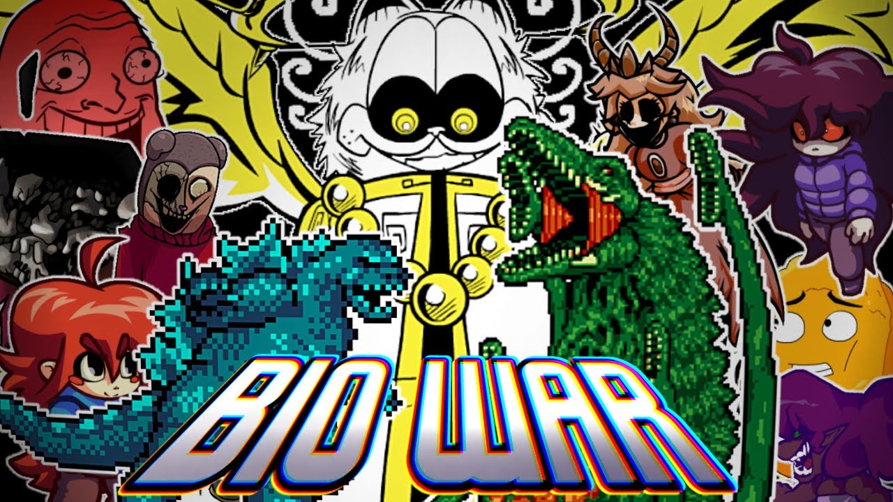 Bio War Betadciu (FNF Monster of Monsters Bio War but everyone sings it) (+FLM)