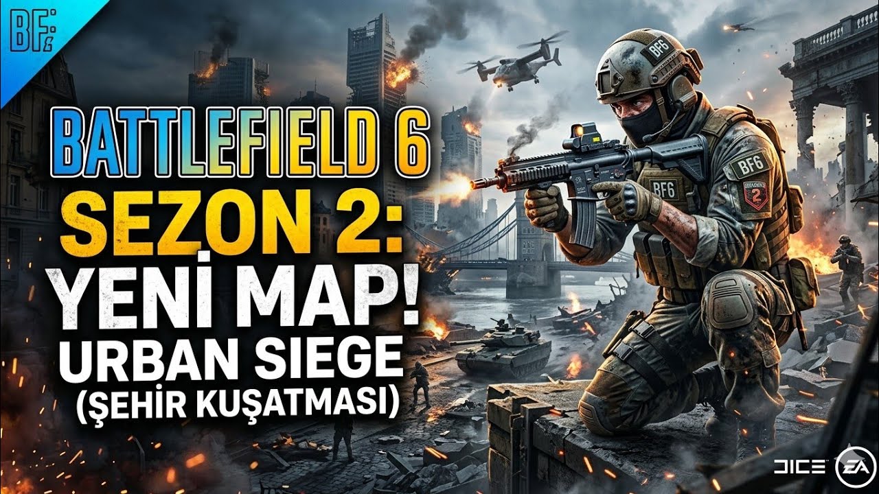 BF6 SEZON 2 YENİ MAP  - 2K/60FPS - GAMEPLAY