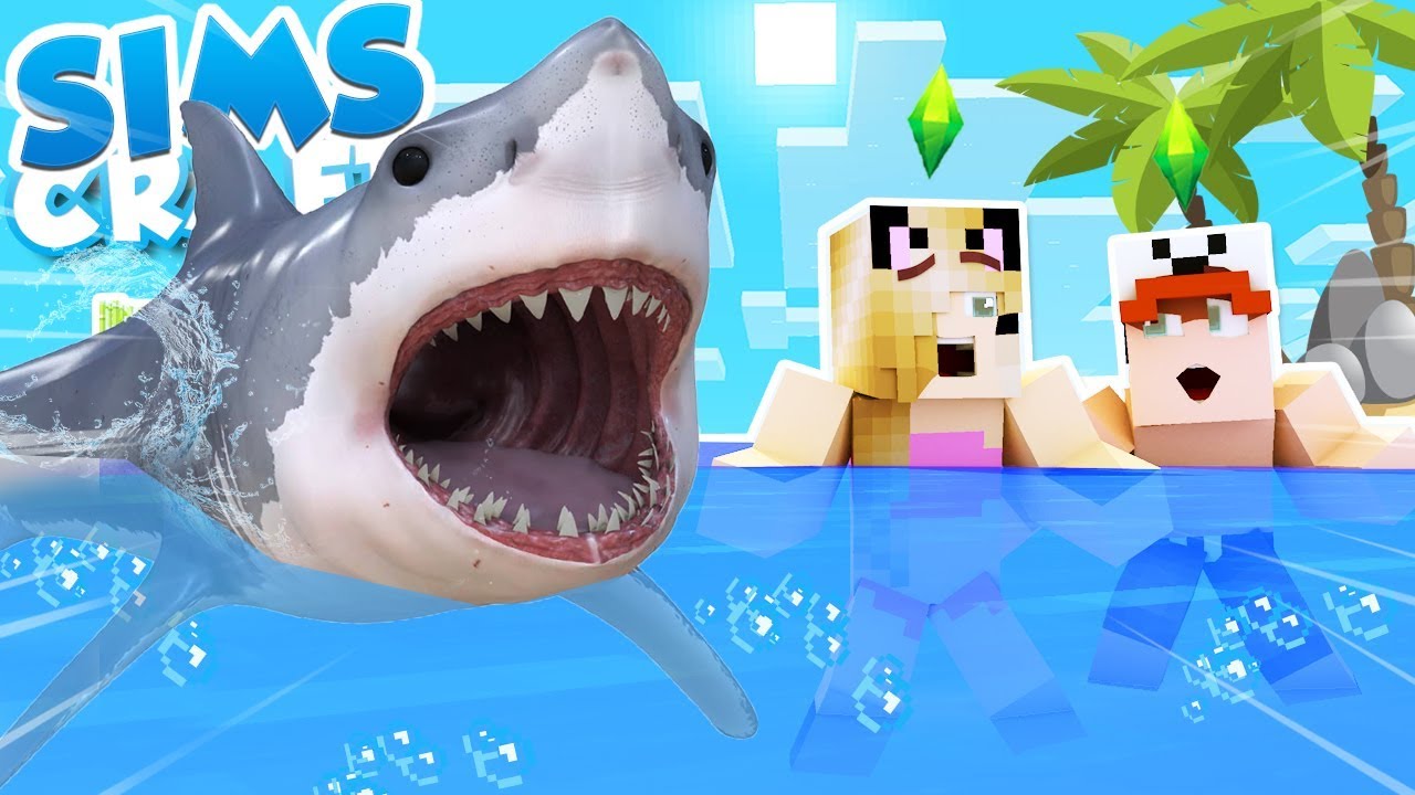 MINECRAFT ŻYCIE #63 - ZAATAKOWAŁ NAS REKIN?! | Vito i Bella