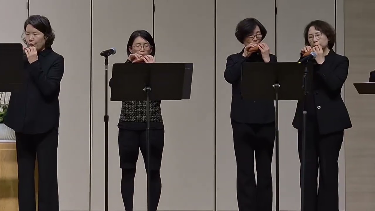 고통의 멍에 벗으려고#은혜광성교회오카리나찬양단#금요철야예배 