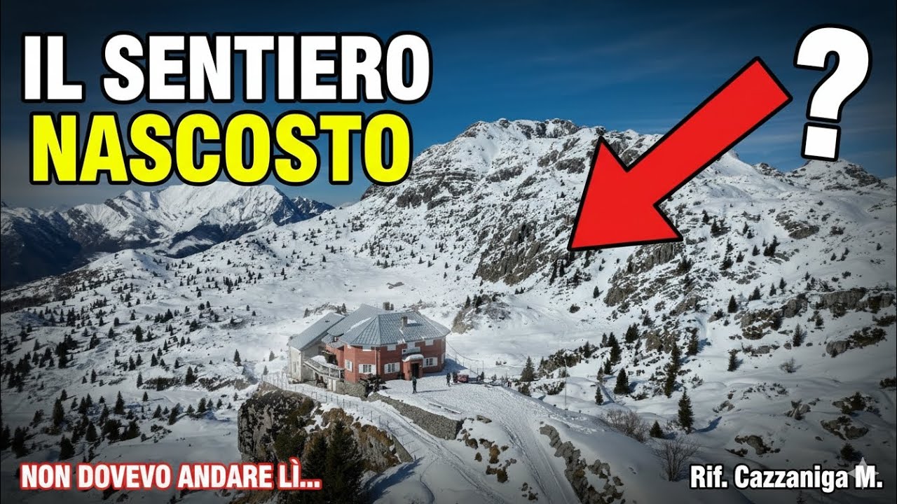 IL SENTIERO che POCHI CONOSCONO.  RIFUGIO CAZZANIGA M.