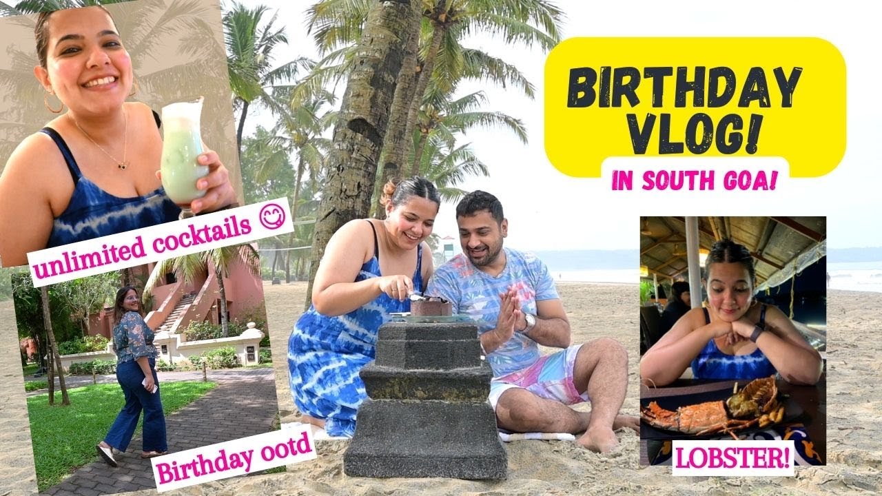 Birthday in Goa! Lavish Breakfast Buffet, We Tried LOBSTERS! + Couple Spa at The Leela, Goa!