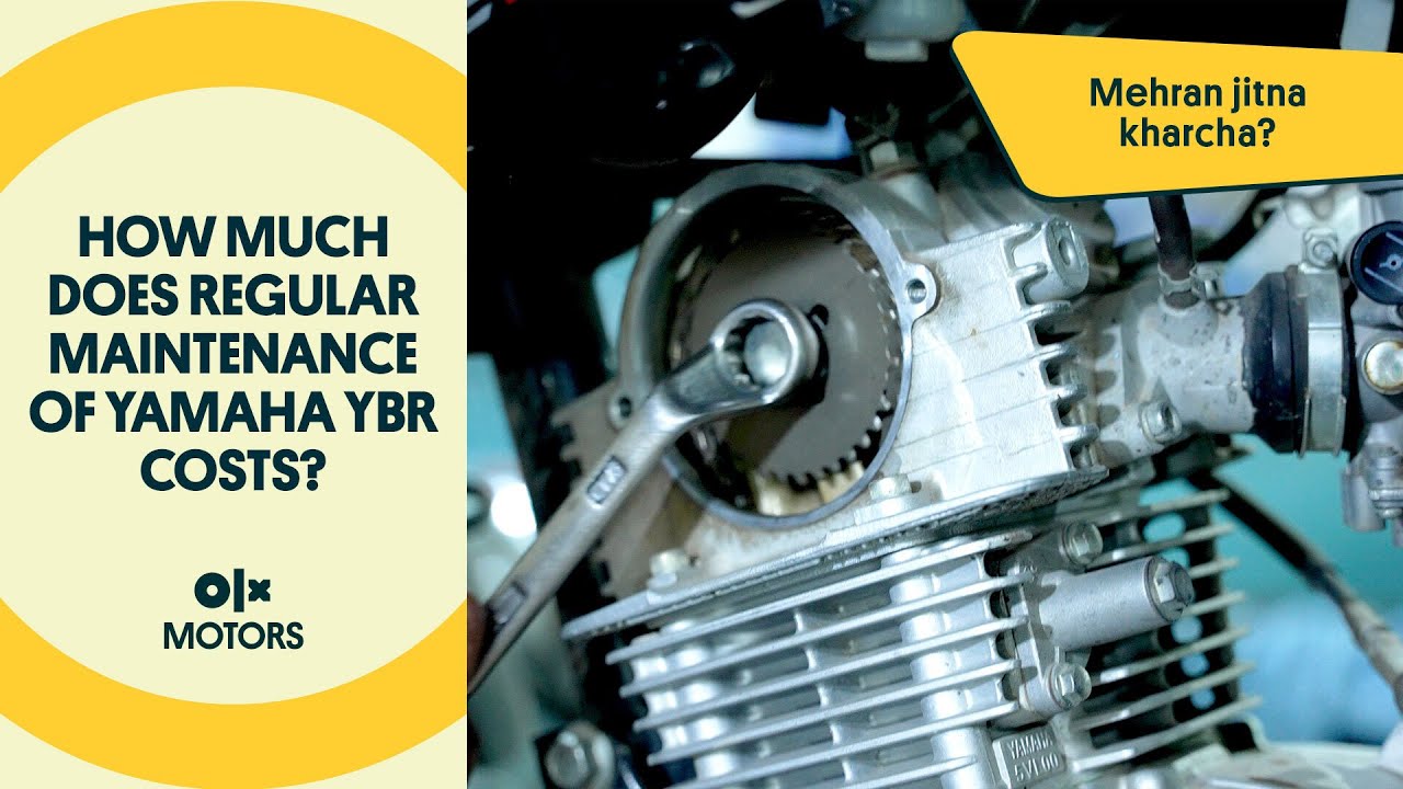 How Much Does Regular Maintenance of Yamaha YBR Costs?