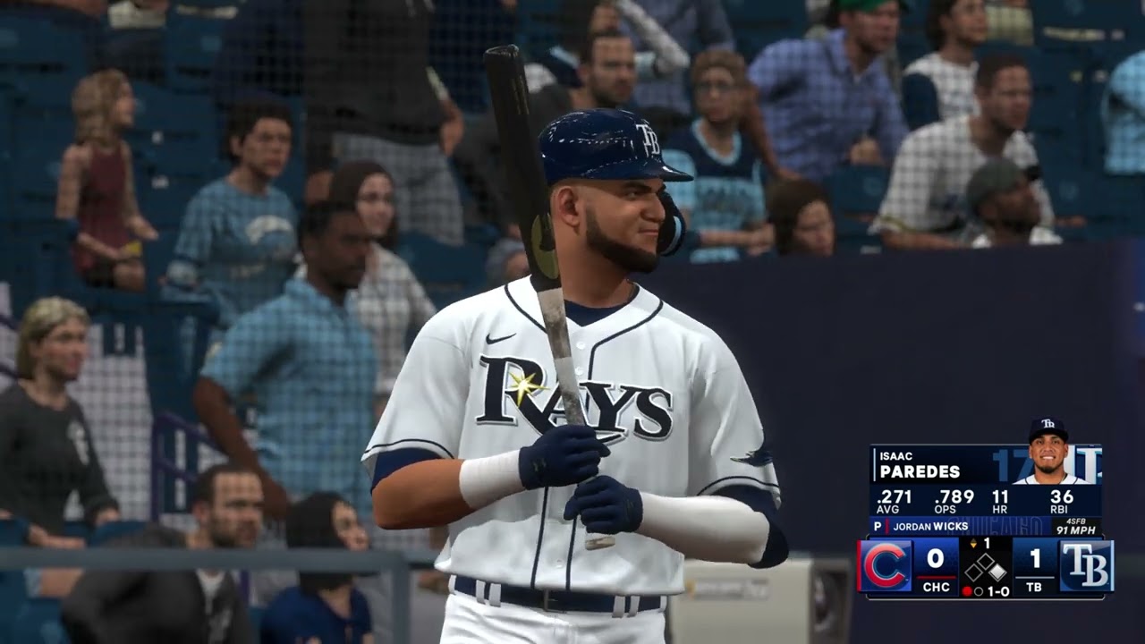 MLB The Show 24 Gameplay: Chicago Cubs vs Tampa Bay Rays - (PS5) [4K60FPS]