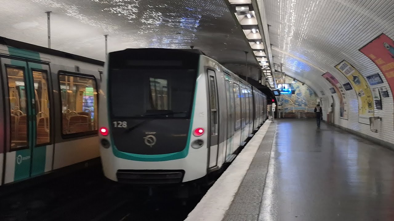 Métro Paris | Mitfahrt in der kompletten M9 von Mairie de Montreuil bis Pont de Sèvres im MF01