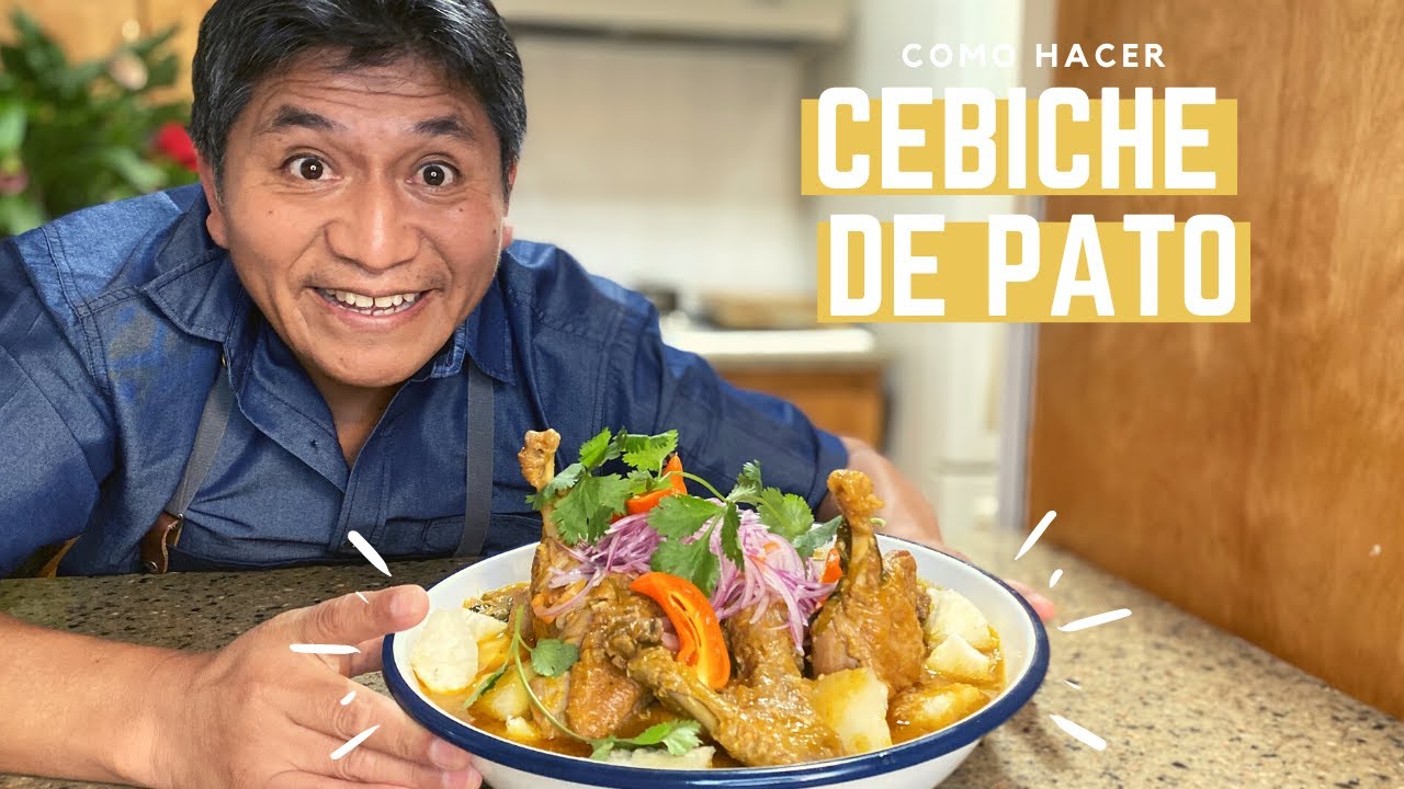 CEBICHE DE PATO DE LA COCINA DE VICTORIANO