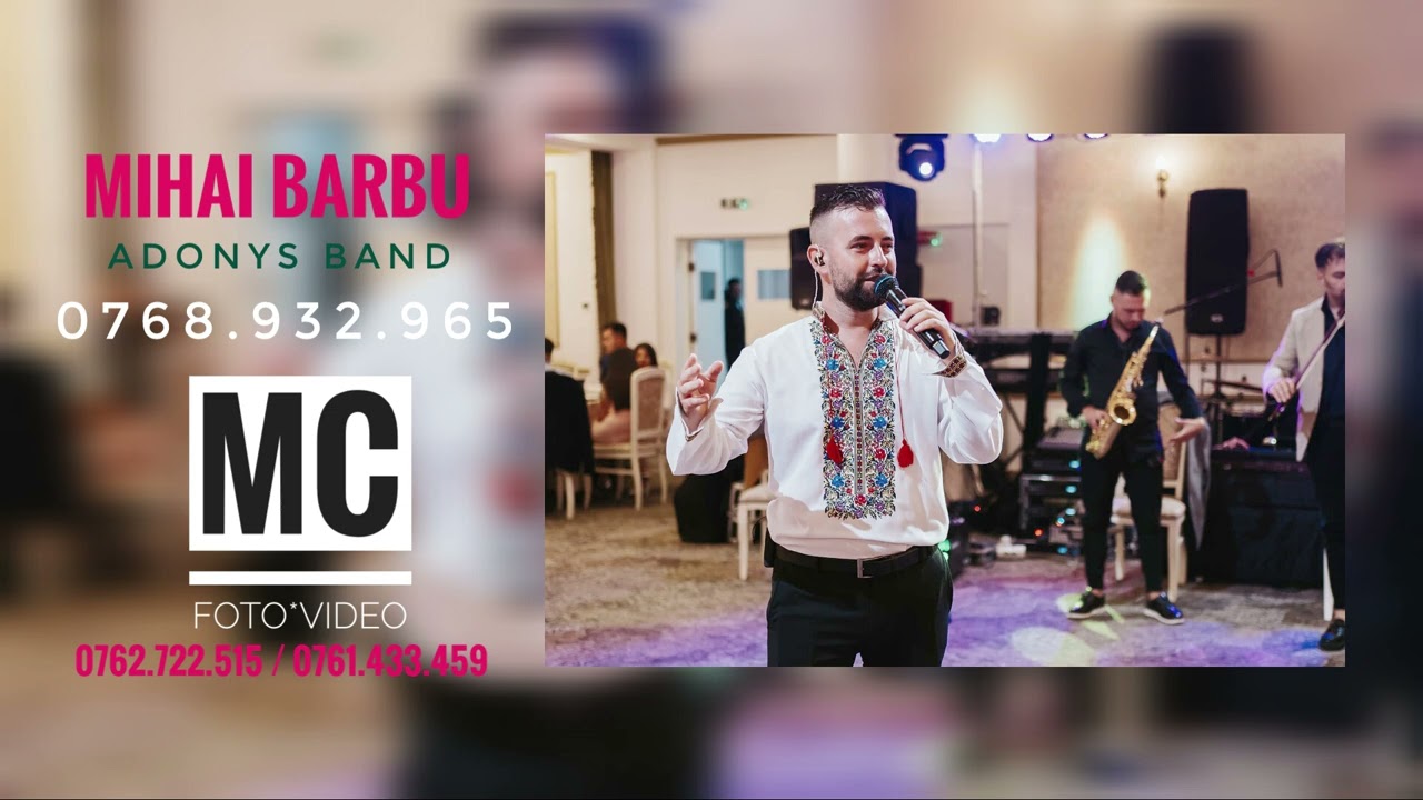 MIHAI BARBU & ADONYS BAND - ASCULTARE-HORE-SARBE-MANELE  (COVER 2023)