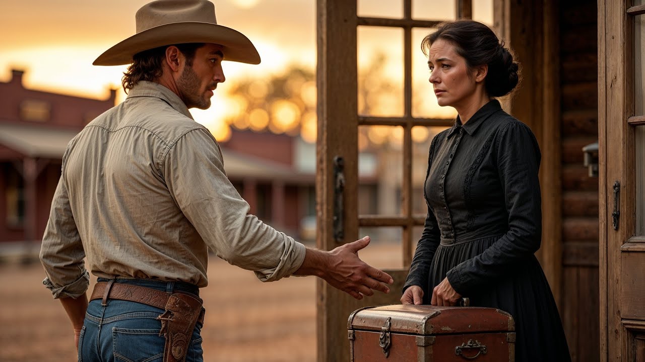 The Widow Was Turned Away From Every Door, Until A Cowboy Said, "Mine Is Always Open"