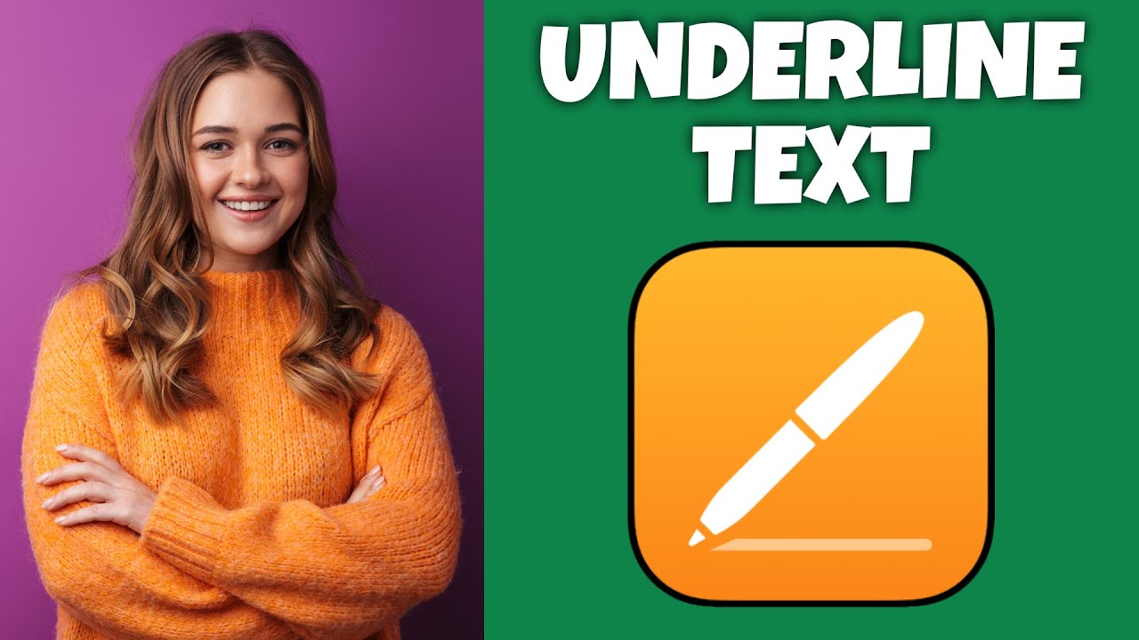 How To Underline Text In Pages | Step By Step Guide - Pages Tutorial