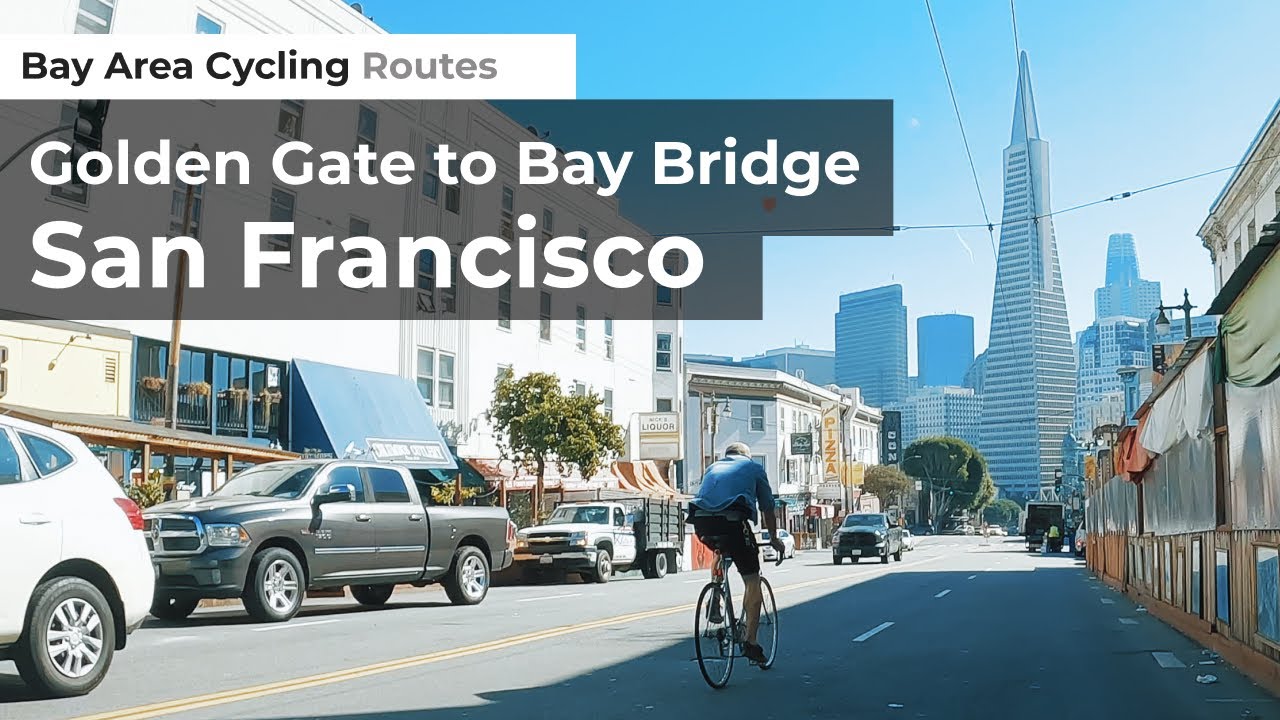 Bike San Francisco: Golden Gate to Bay Bridge (9 miles)
