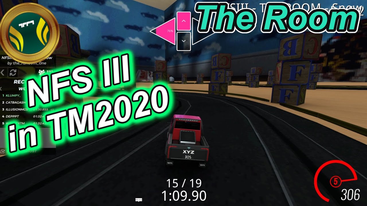 They Rebuild NFS III in Trackmania | 10 - The Room - Snow| Need for Speed 3 | WR | GPS |