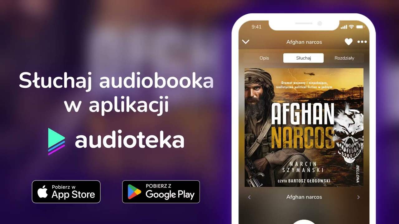 Afghan narcos - audiobook |  Marcin Szymański (czyta Bartosz Głogowski)