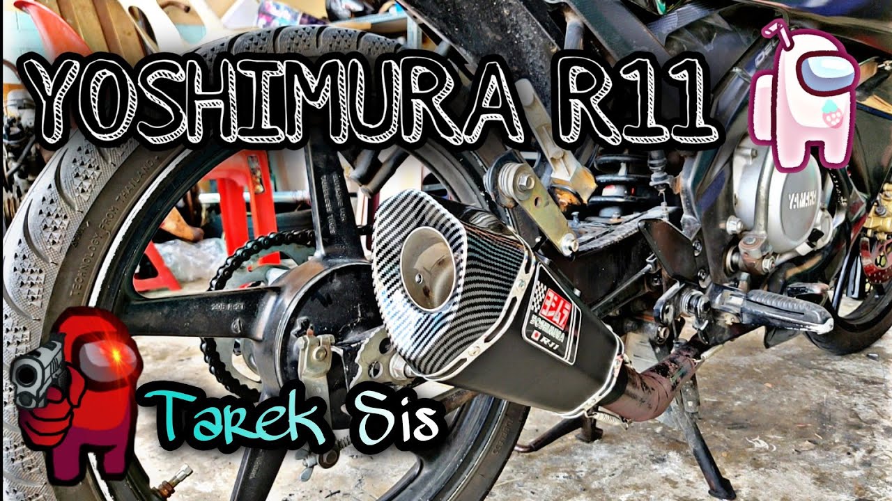 Yoshimura R11 Large Exhaust Muffler Sound + Unboxing ( Yamaha FZ )