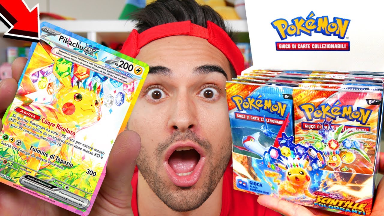 240&euro; PER UN BOX DI SCINTILLE FOLGORANTI PER TROVARE PIKACHU