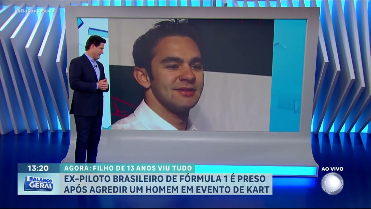 Ex piloto de Fórmula 1 brasileiro é preso nos EUA após briga em campeonato de kart do filho