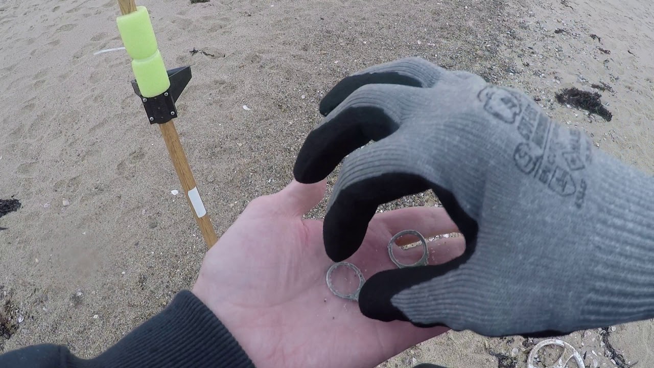 Beach Metal Detecting #6  Mini Pulse Plus PI metal detector