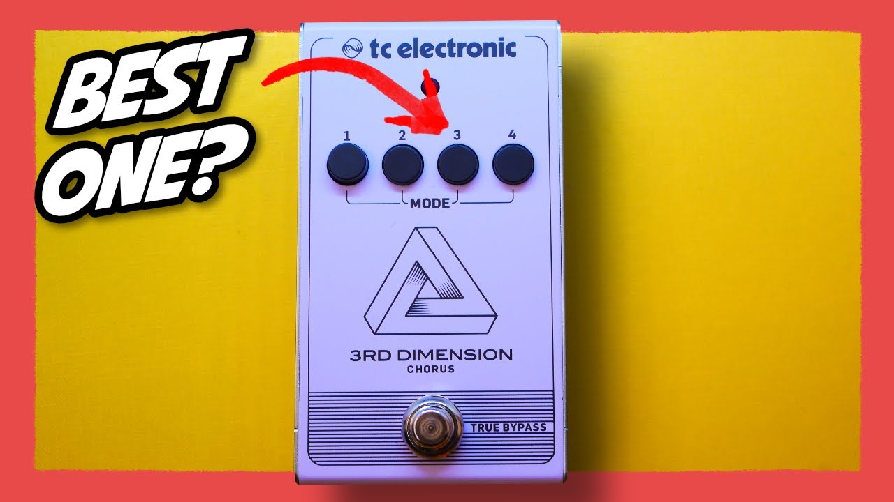 Is the TC 3rd Dimension the ULTIMATE chorus pedal?