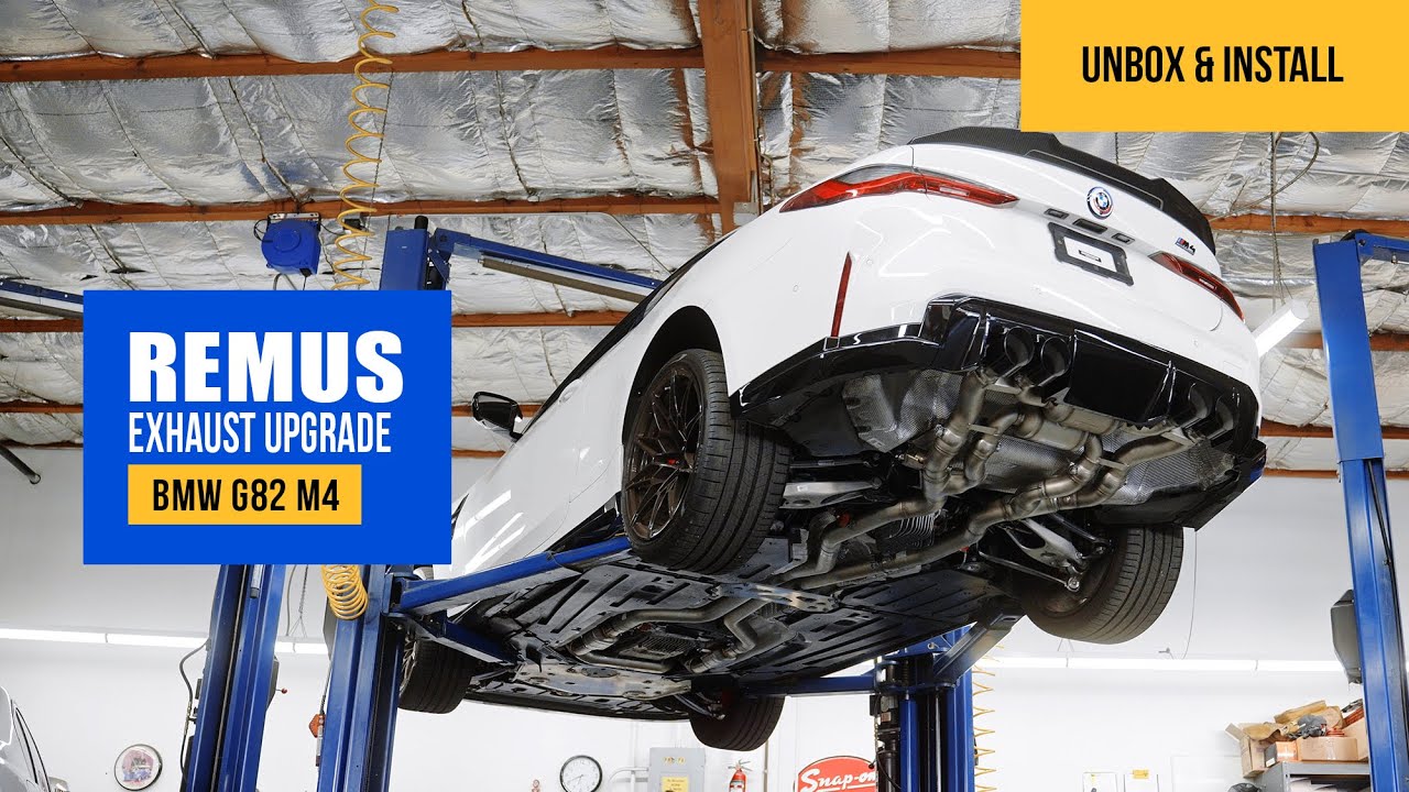 Remus Exhaust Installed on G82 M4 | SVB SVBimmer