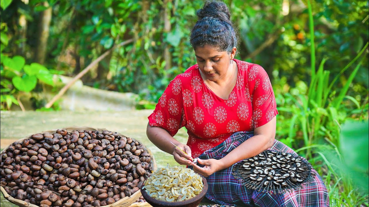 🌳cashew nut🍨cold,sweet and spicy nut recipes