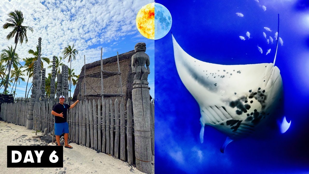 Historic Hawaii by Day, Manta Rays by Night | Kona Coast | The Big Island Day 6