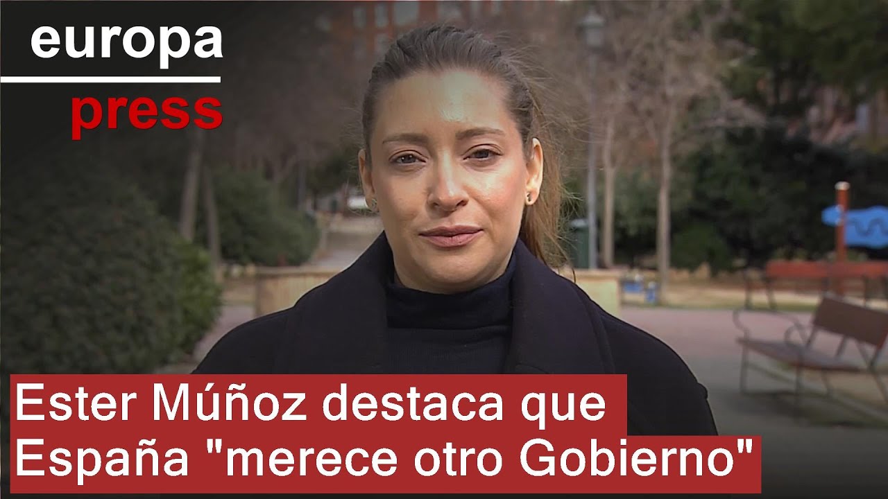 Ester Muñoz denuncia que Sánchez 