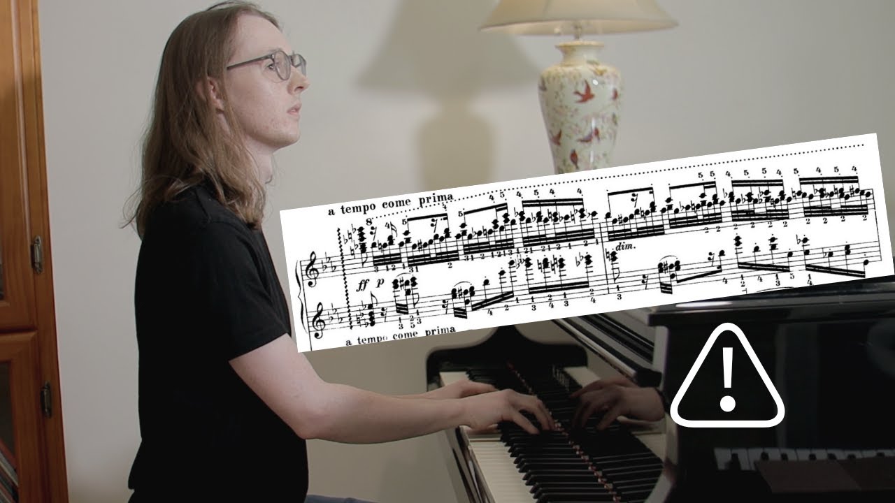 Learning Rach 3 // Yes, THAT section