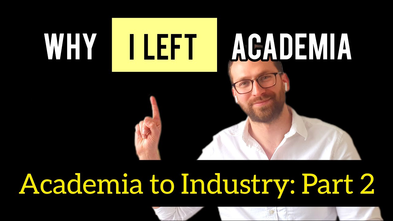 Transition from Academia to Industry:  Part 2. Why I Left and How It Is Going
