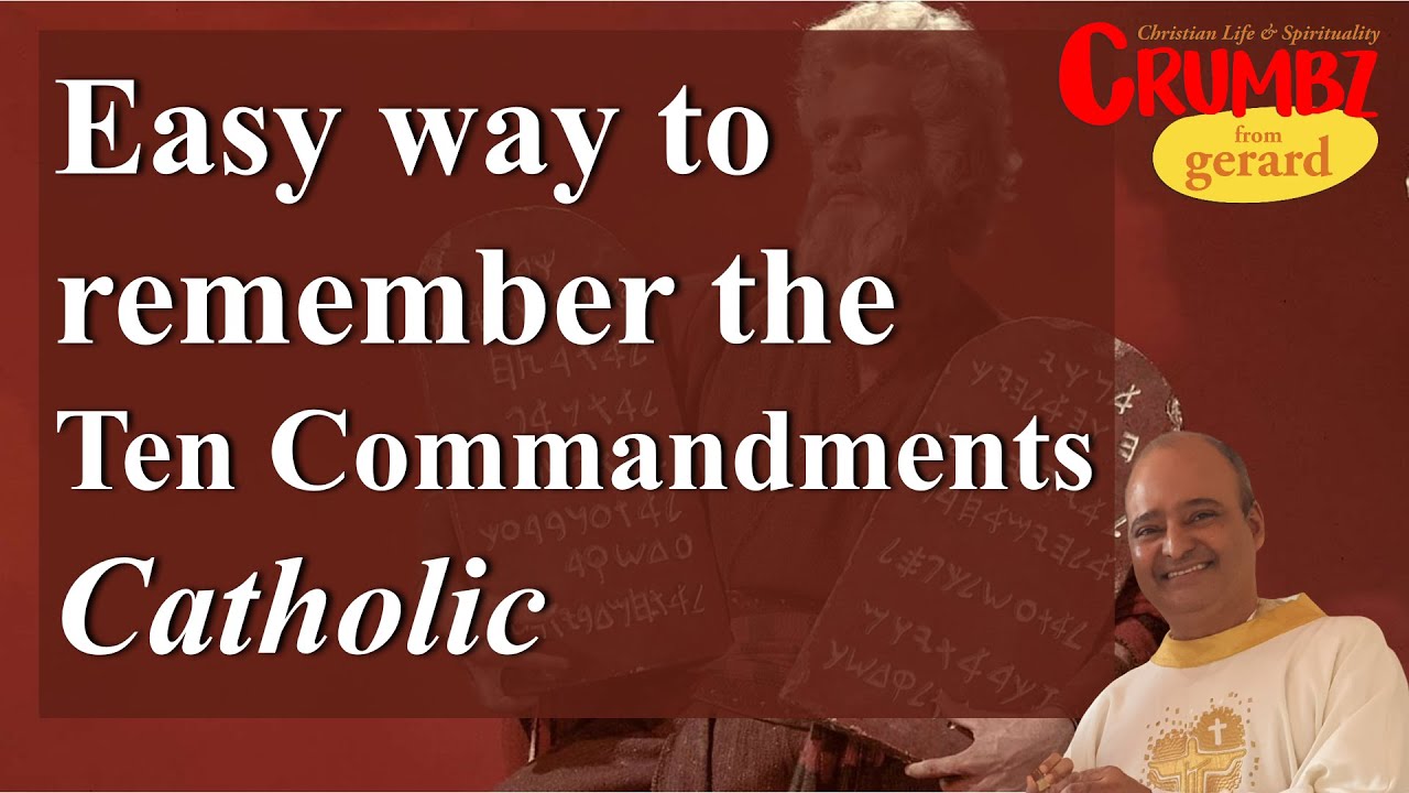 Easy way to remember the Ten Commandments - Catholic | '3 Minute' Reflections
