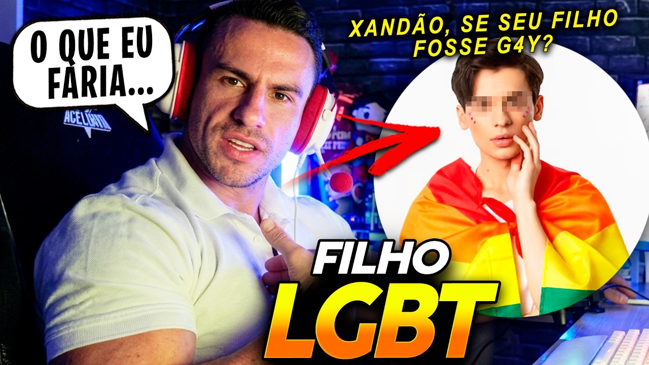PERGUNTARAM ao SUPER XANDÃO o QUE ELE FARIA se TIVESSE um FILHO LGBT...
