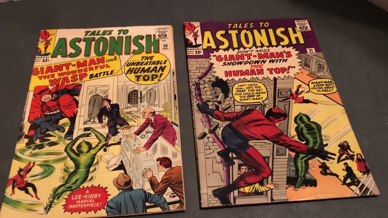🔑📚🌪🔑  Giant-Man Whirlwind Tales to Astonish 1963 Silver Age Comic💥 A look  page by page Jack Kirby💥🌪