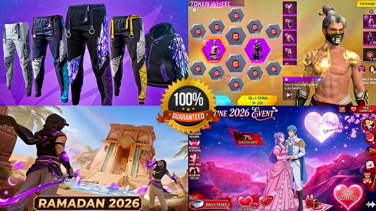 Angelic Pant Return 💯 | Golden Shade Bundle Return 🥸 | Free Fire New Event 🤯 | FF NEW EVENT ✅