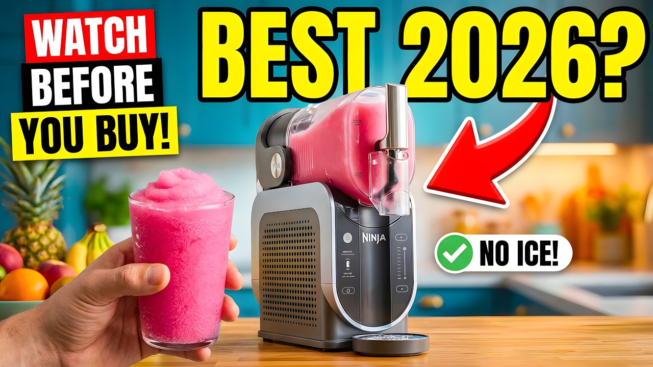 Top 5 Best Commercial Slushy Machine 2026 - No Ice Needed!