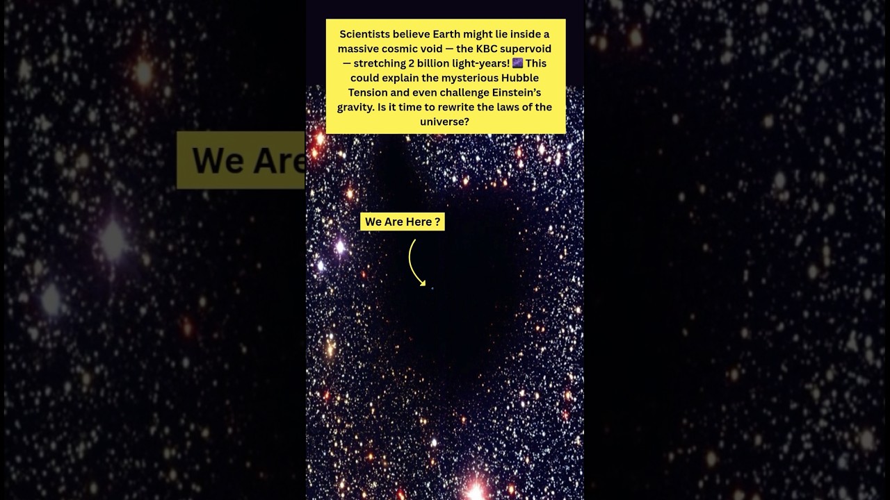 Are We Living in a 2 Billion Light Year Cosmic Void? #kbcsupervoid #cosmicvoid