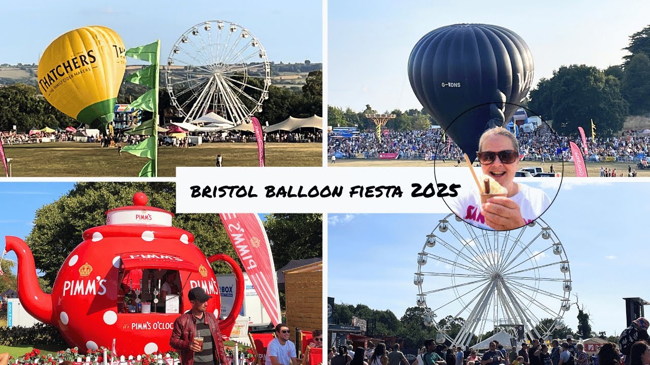 Bristol Balloon Fiesta 2025 & CHANNEL NEWS!! | Spend the day with me