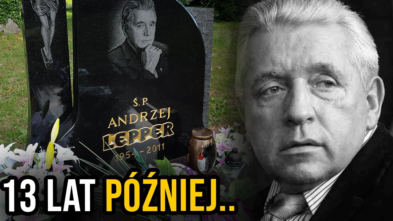 Tutaj spoczywa ANDRZEJ LEPPER..Gr&oacute;b po 12 latach od jego ŚMIERCI