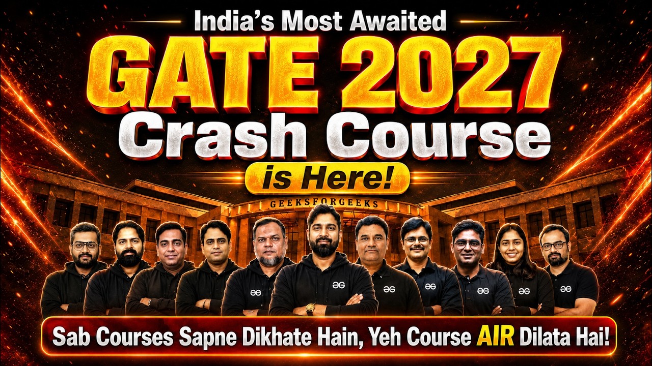 GATE 2027 Complete Roadmap for Last 5 Months || Secure Top Rank with CRASH Course