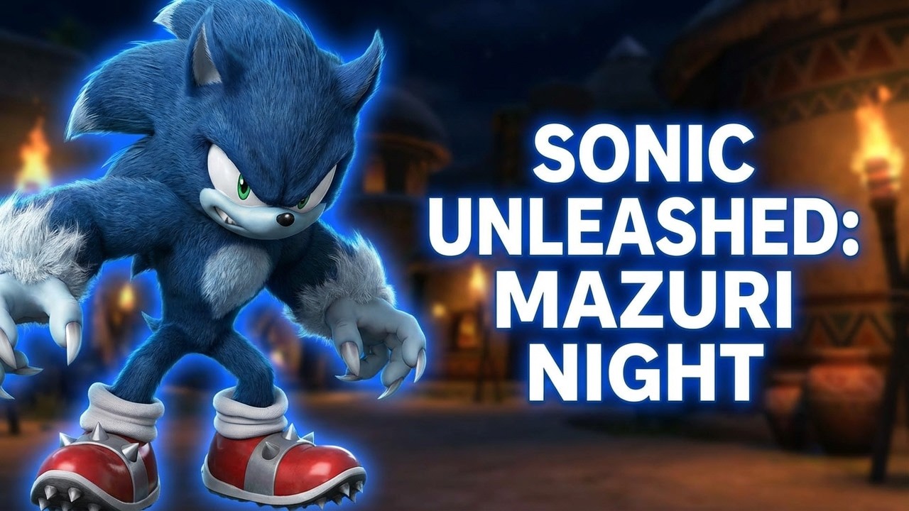 sonic unleashed recompiled  прохождение  2 серия  mazuri