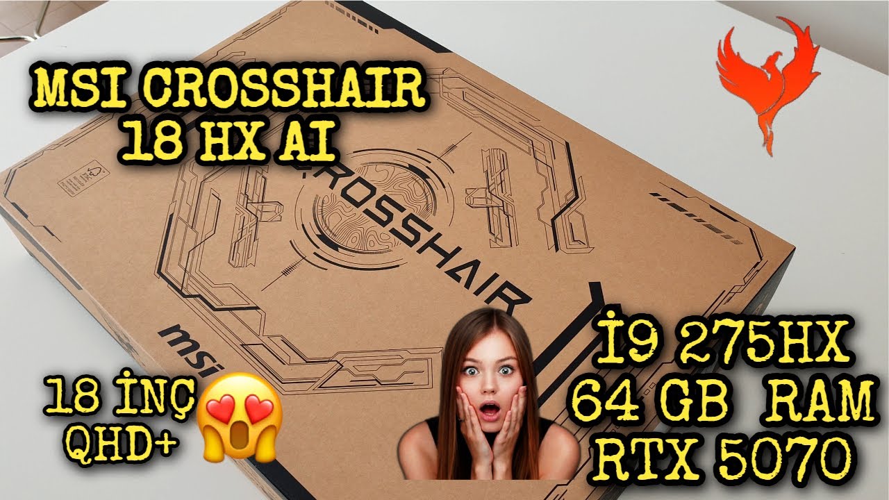 Dizüstü Değil, Taşınabilir Masaüstü! | MSI Crosshair 18 HX İncelemesi