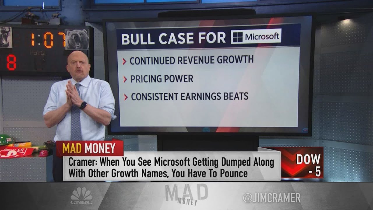 Jim Cramer likes Oracle after recent pullback, says the stock is trading at an 'amazing price'