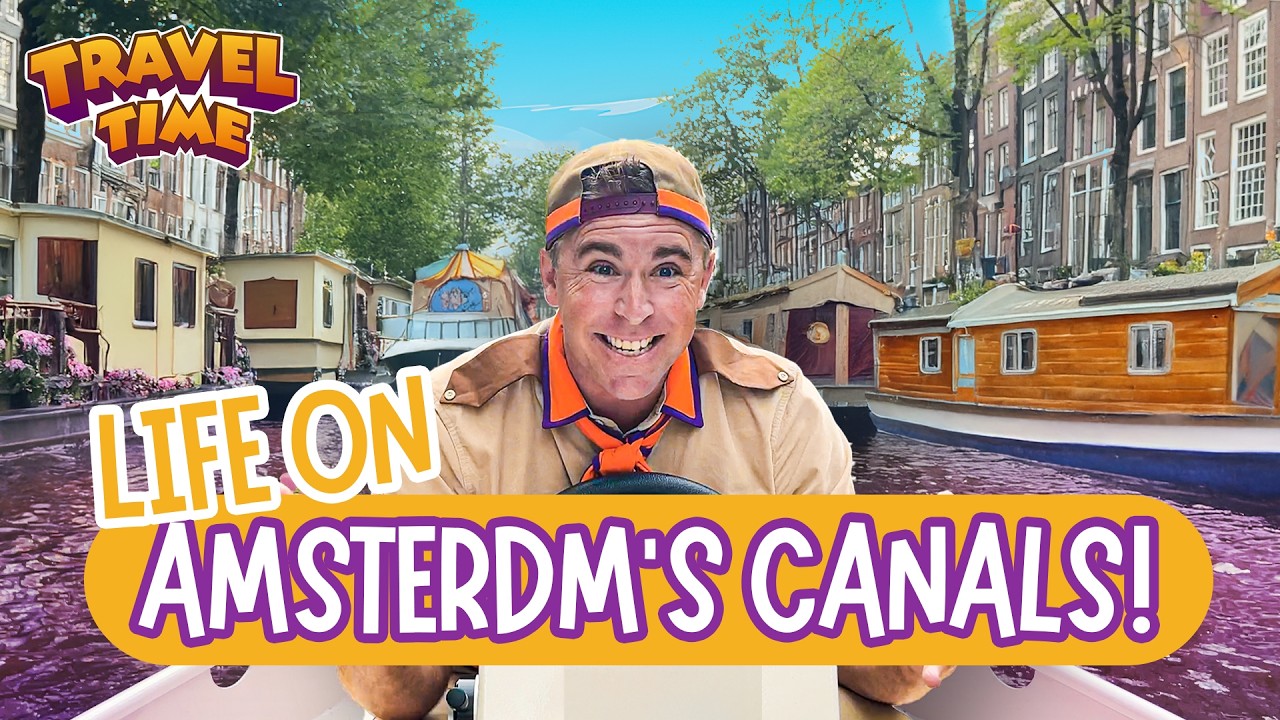 What&rsquo;s It Like to Live on Amsterdam&rsquo;s Canals? 🛶🏡 (Netherlands Fun Facts!)