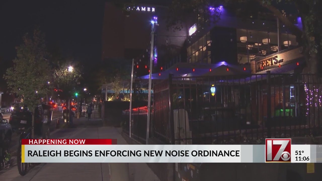 Raleigh begins enforcing new noise ordinance