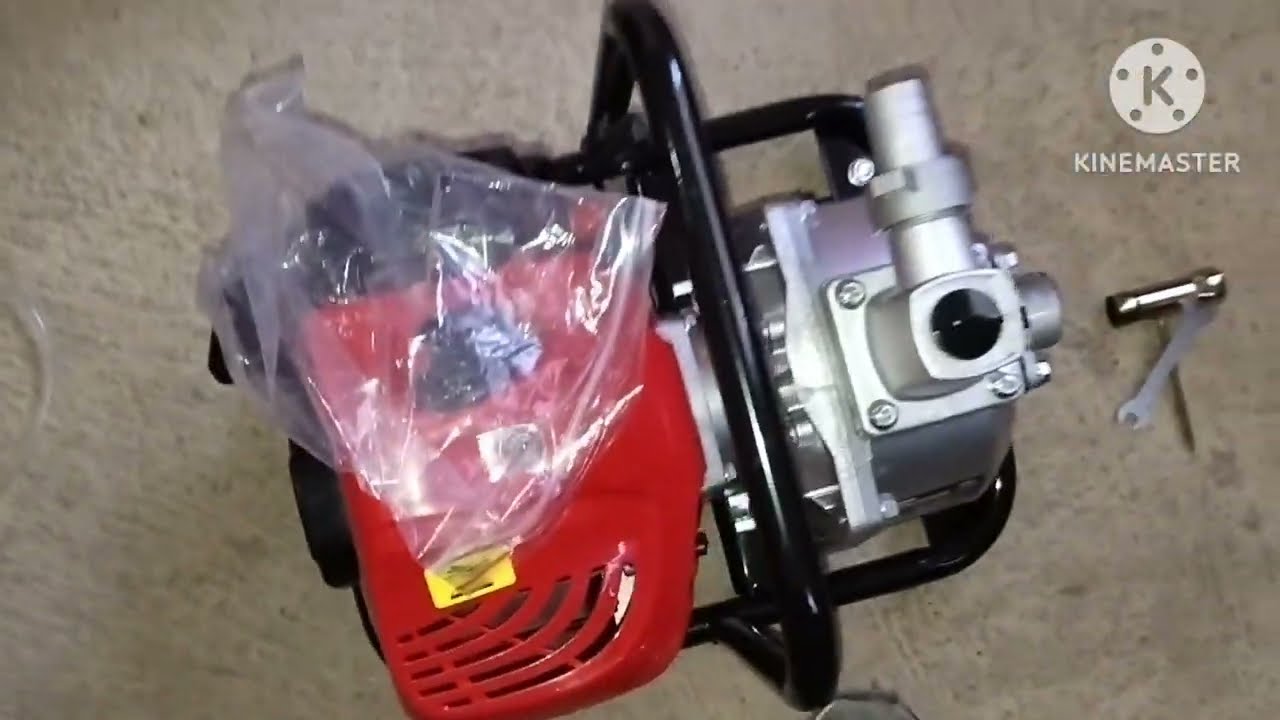 bomba de agua a gasolina de 1 pulgada/motobomba/motor 2 tiempos 1.5hp high power