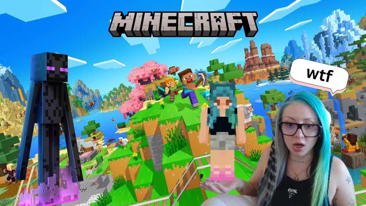 I attempt to play Minecraft
