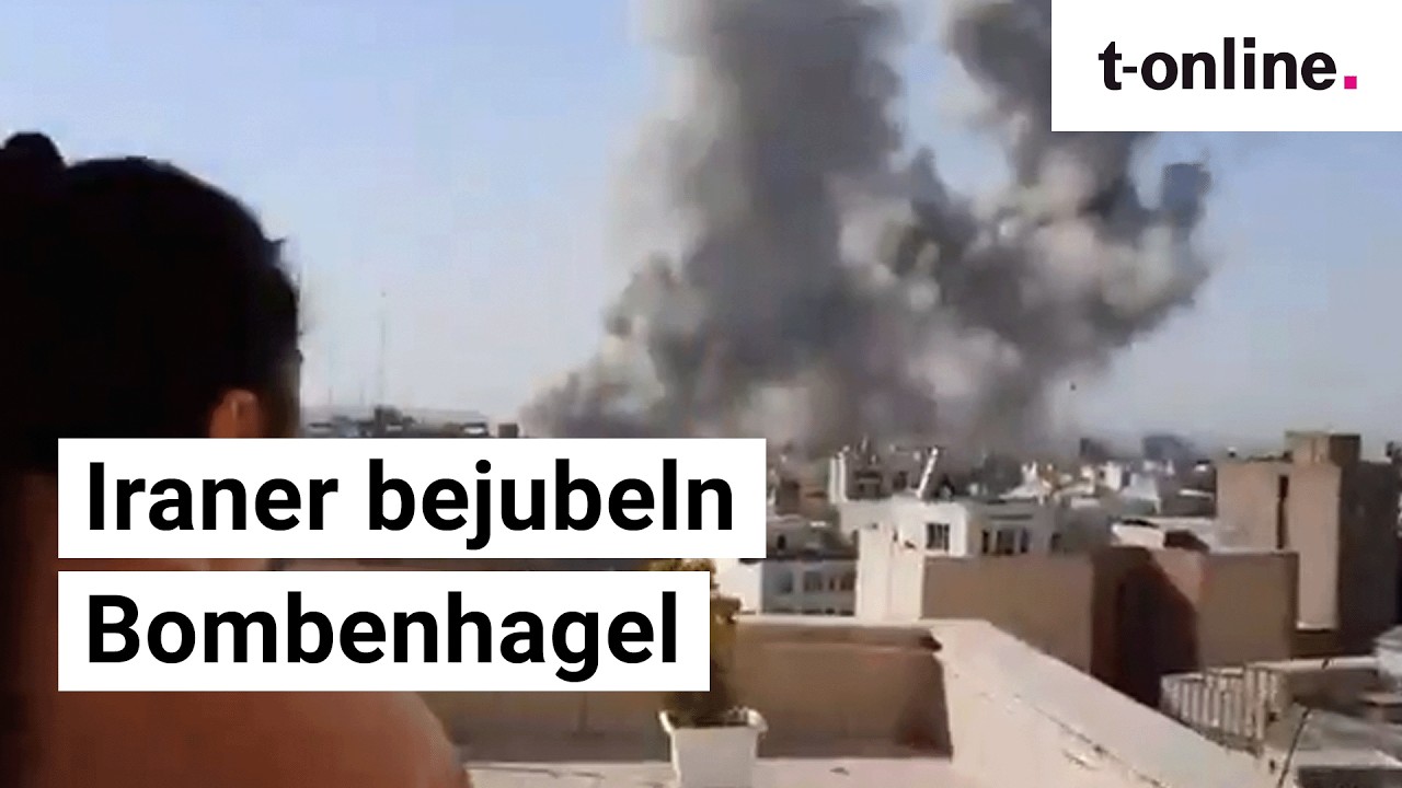Iraner bejubeln Irans Bombardierung