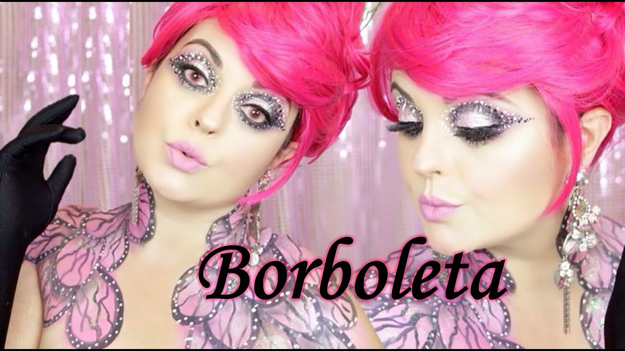 BUTTERFLY MAKEUP - MAQUIAGEM DE BORBOLETA