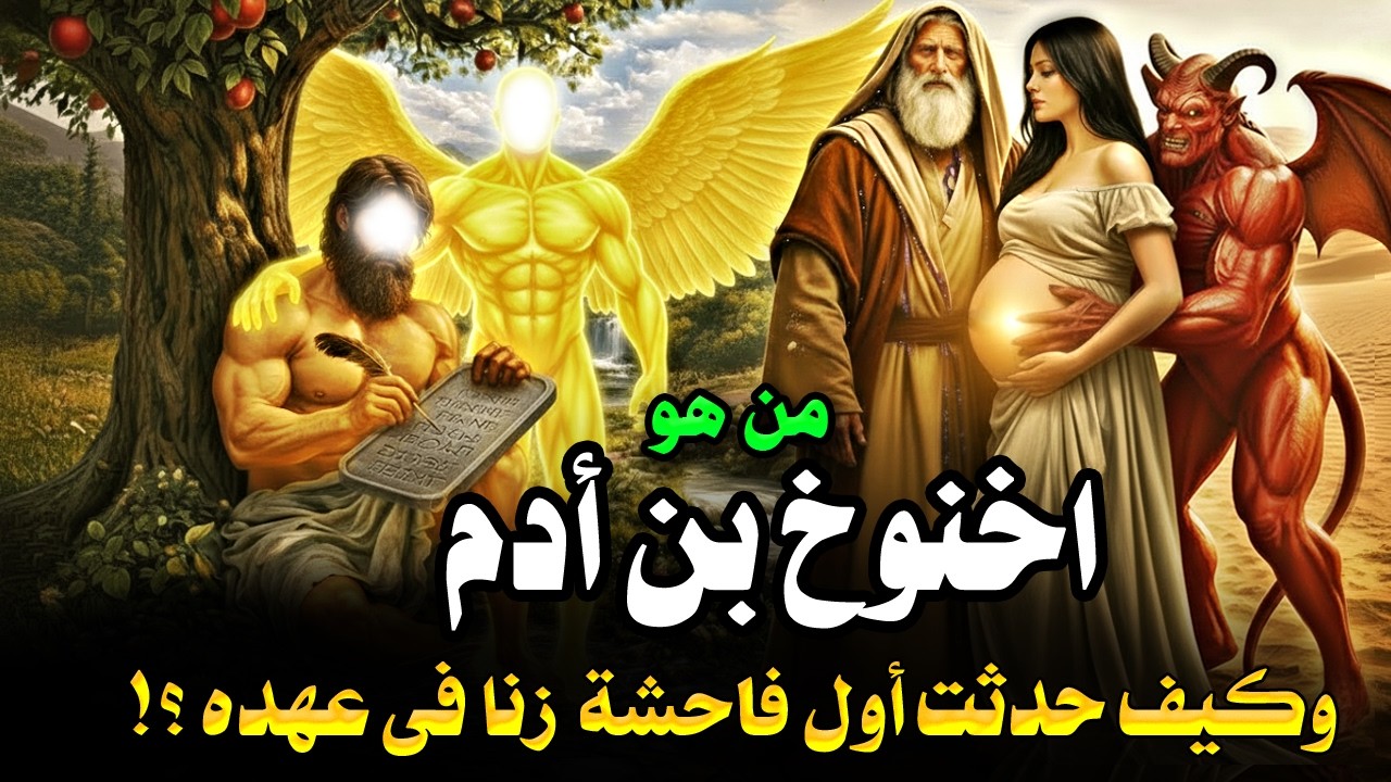 من هو أخنوخ بن ادم ؟ وكيف وقعت أول فاحشة زنا فى تاريخ الأرض في عهده ؟! وماذا فعل جبريل وإبليس معه ؟!